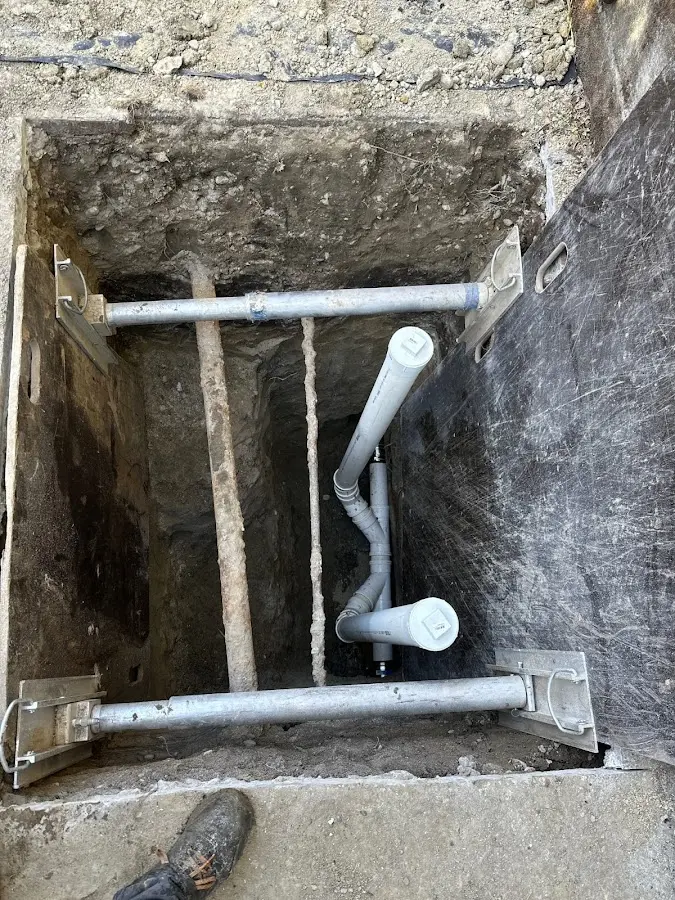 Experienced plumber completing Gas Line Repair work in Blakely